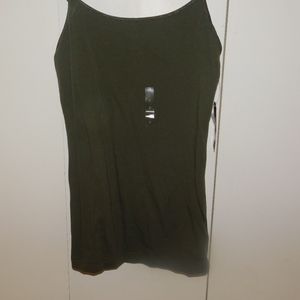 army green tank top